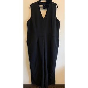 NWOT Size 26 Lane Bryant Black Romper Sleeveless